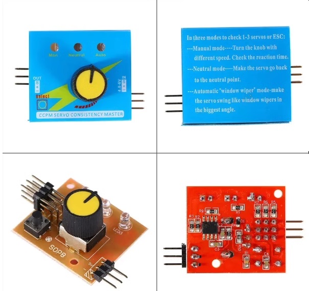 Servo Tester RC 3CH Multi ESC  - огляд і ціна Brushless Motor Thrust Test Stand